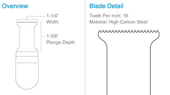 Multi Tool Blade Dimensions